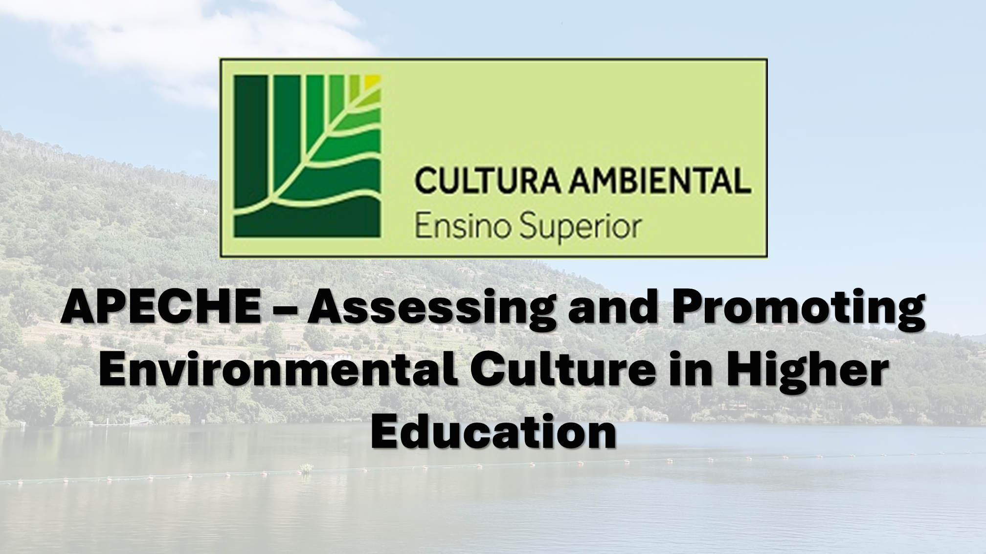 🌿 Webinar | Avaliação e Promoção da Cultura Ambiental no Ensino Superior