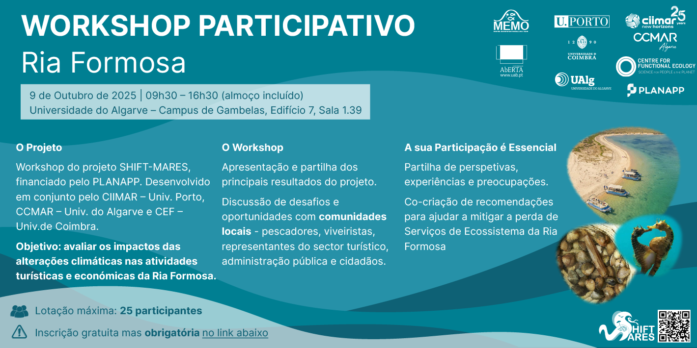 Workshop Participativo da Ria Formosa | SHIFT-MARES