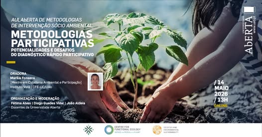 🌱 AULA ABERTA | METODOLOGIAS PARTICIPATIVAS 🌱