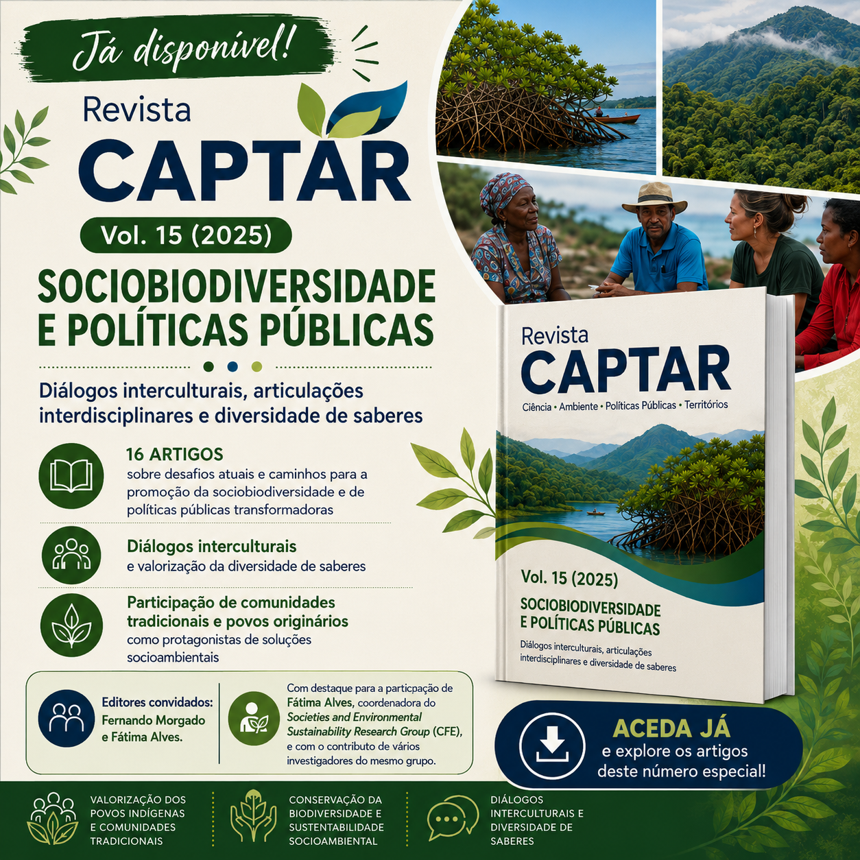 “Sociobiodiversidade e Políticas Públicas: diálogos interculturais, articulações interdisciplinares e diversidade de saberes”