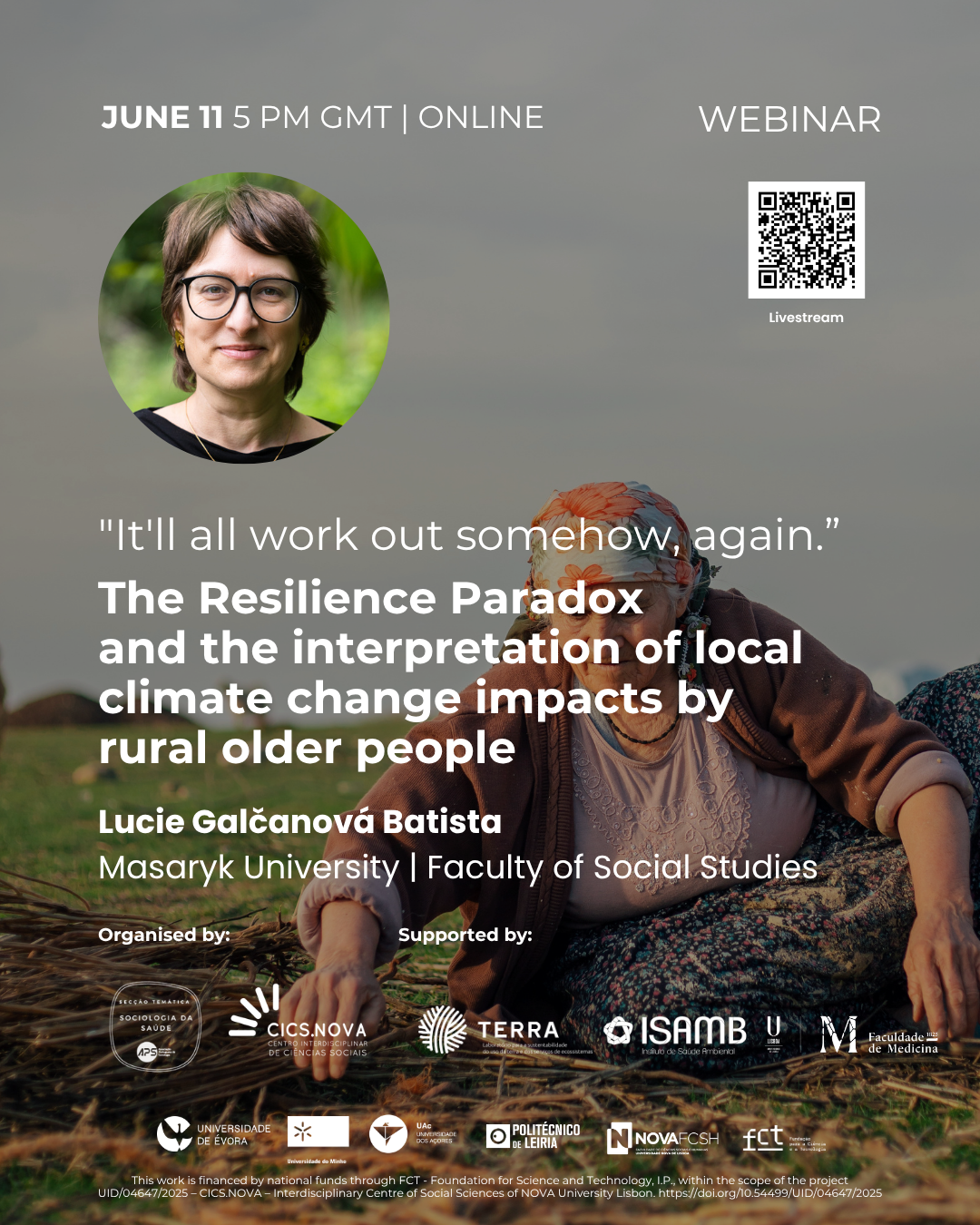 “It’ll All Work Out Somehow Again? The Resilience Paradox and the Interpretation of Local Climate Change Impacts by Rural Older People”