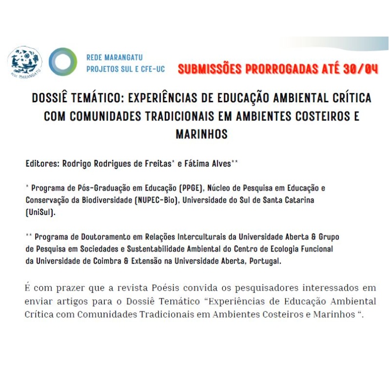 ATENÇÃO | PRAZO PRORROGADO!