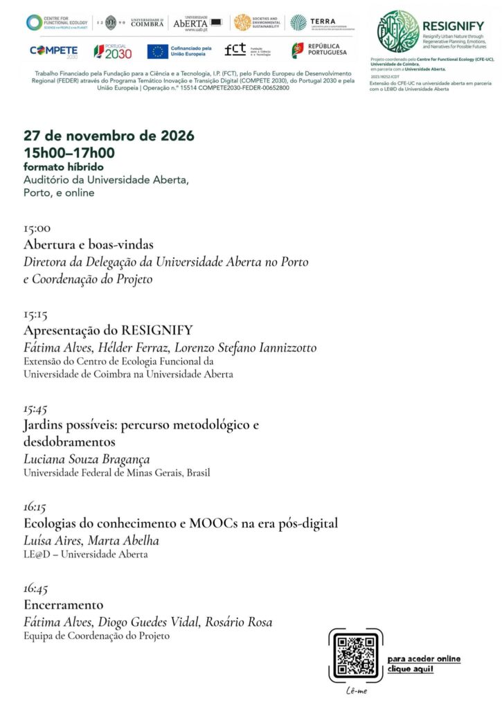 Programa do Evento Resignify