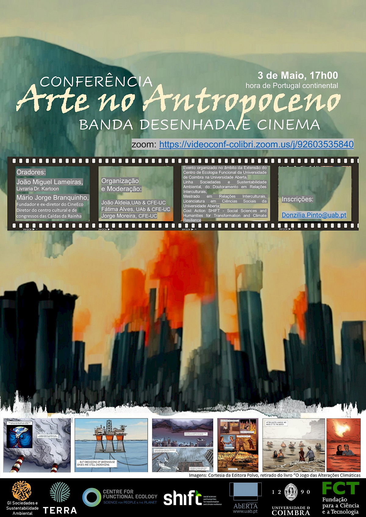 Arte no Antropoceno: Banda Desenhada e Cinema